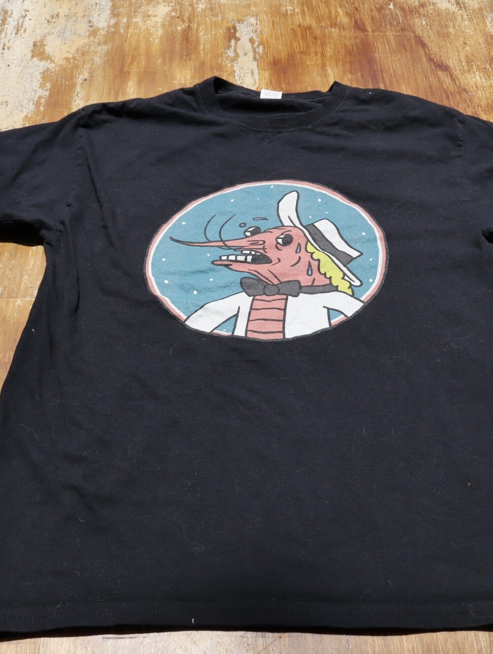 Adult Swim Cartoon Network Vintage Size Medium Black Tee Shirt